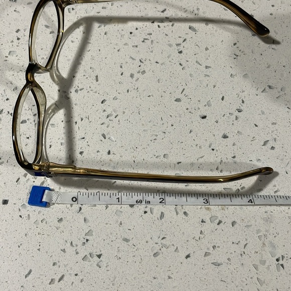 Tory Burch brown torti glasses frames (no lenses), preowned - Picture 9 of 10